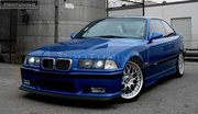  BMW e36 Передний бампер M3 ABS Пластмасса Серый Грунтованный