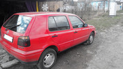 VW Golf 3,  1997г.в.,  красный,  1.6i